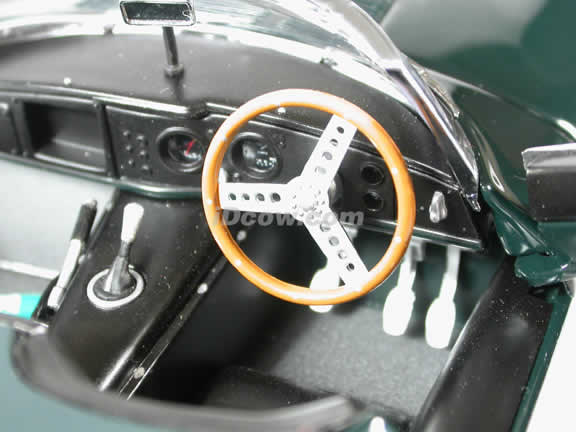 1956 Jaguar XK-SS diecast model car Steve McQueen Collection 1:18 scale die cast by AUTOart - British Green
