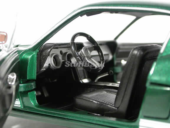 1967 Ford Mustang diecast model car 1:18 scale Fast and Furious 3 Tokyo Drift by Ertl - Green 53611A