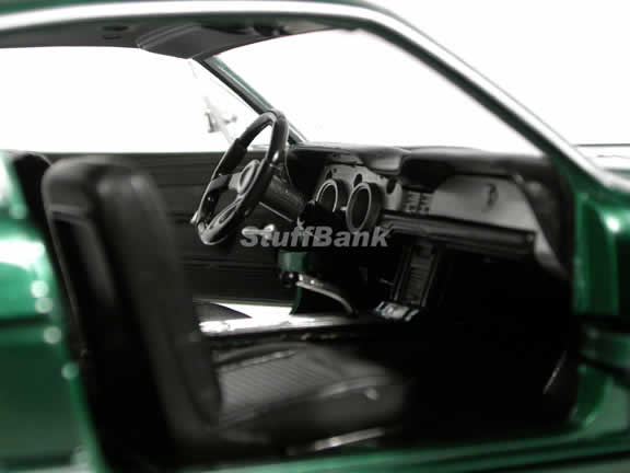 1967 Ford Mustang diecast model car 1:18 scale Fast and Furious 3 Tokyo Drift by Ertl - Green 53611A